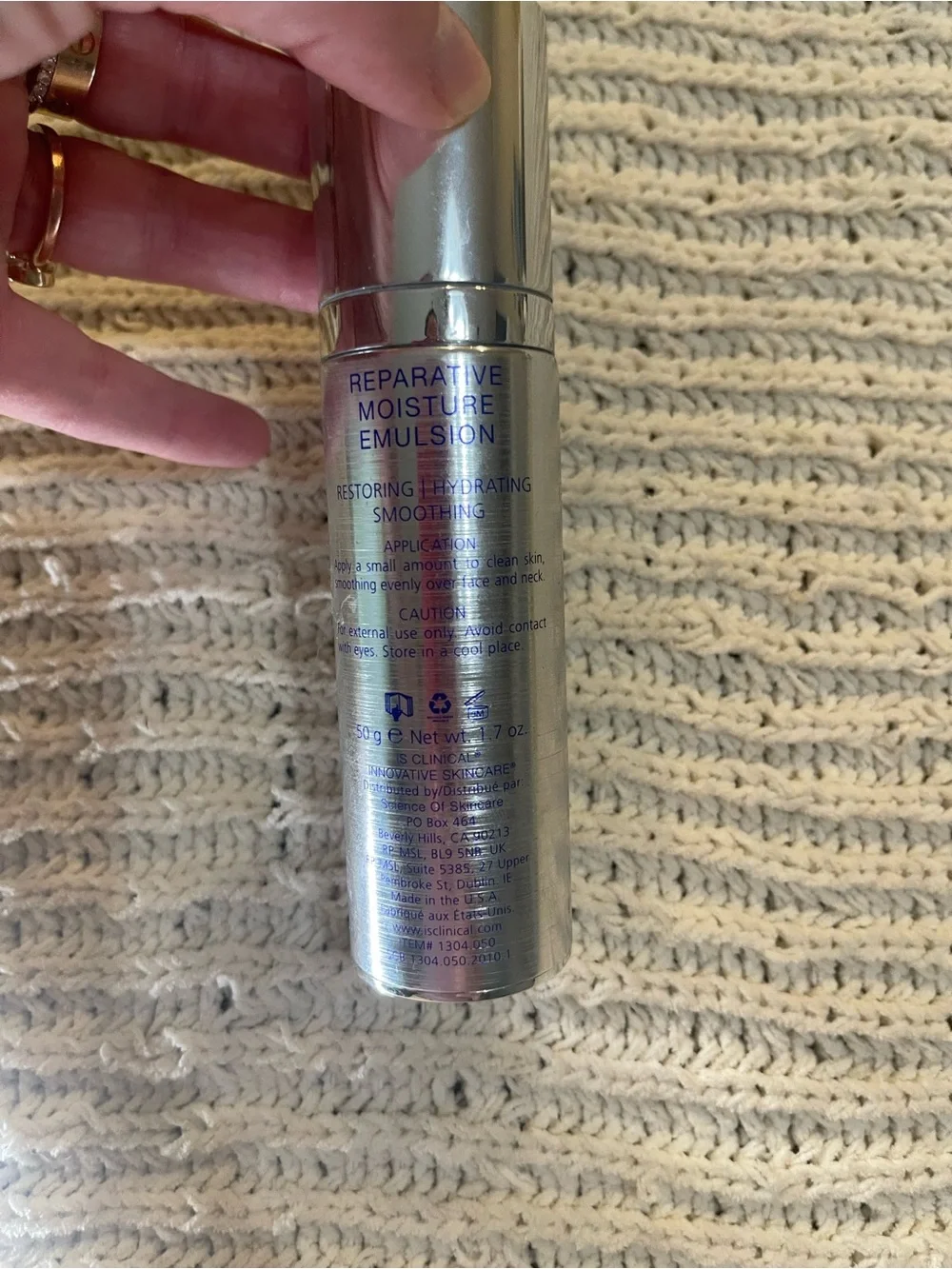 Reparative Moisture Emulsion — Silver Hydrating Facial Moisturizer